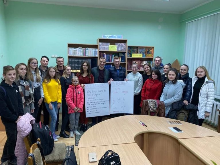 КЛУБ РОЗМОВНОЇ АНГЛІЙСЬКОЇ ВІДКРИТО