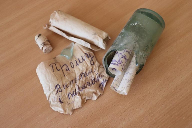 КАПСУЛУ ЧАСУ ЗНАЙДЕНО У ТЯЗЕВІ