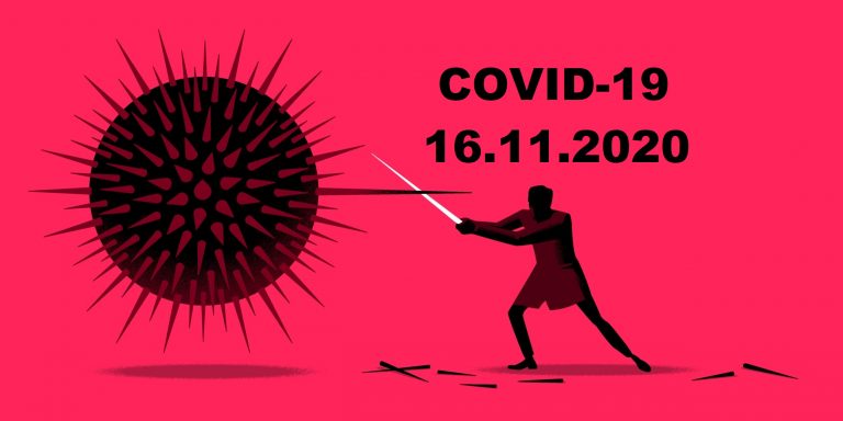 COVID-19 У ЯМНИЦЬКІЙ ОТГ СТАНОМ НА 16.11.2020