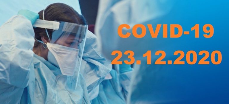 COVID-19 У ЯМНИЦЬКІЙ ОТГ СТАНОМ НА 23.12.2020