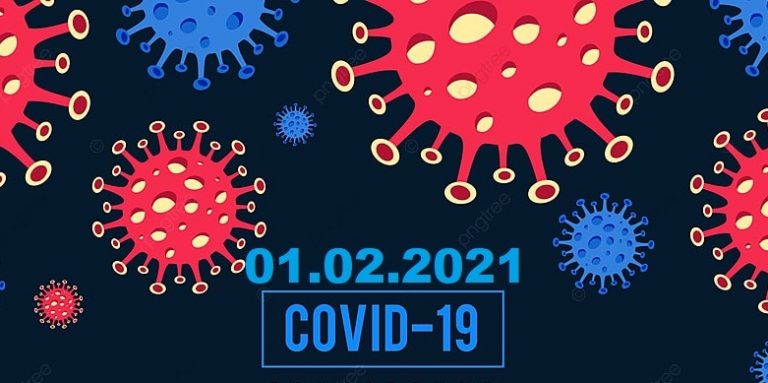 COVID-19 У ЯМНИЦЬКІЙ ГРОМАДІ СТАНОМ НА 01.02.2021