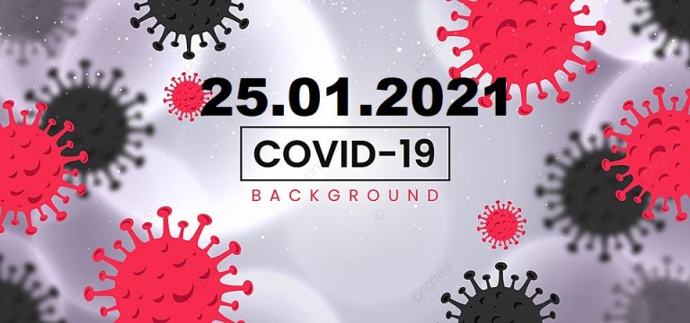 COVID-19 У ЯМНИЦЬКІЙ ГРОМАДІ СТАНОМ НА 25.01.2021