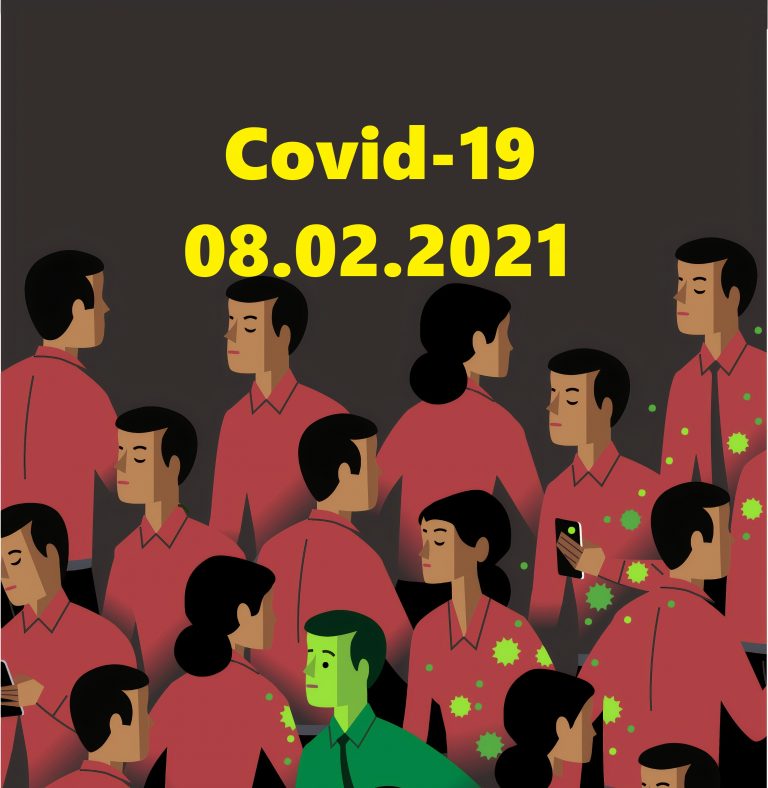 COVID-19 У ЯМНИЦЬКІЙ ГРОМАДІ СТАНОМ НА 08.02.2021