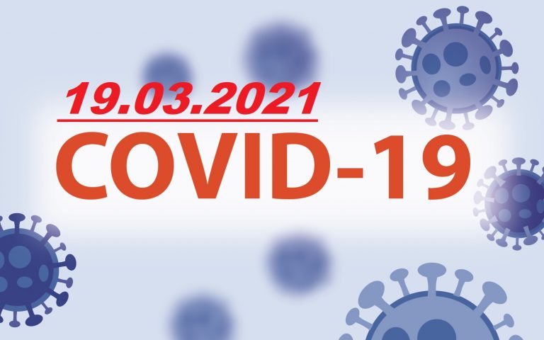 COVID-19 У ЯМНИЦЬКІЙ ГРОМАДІ СТАНОМ НА 19.03.2021