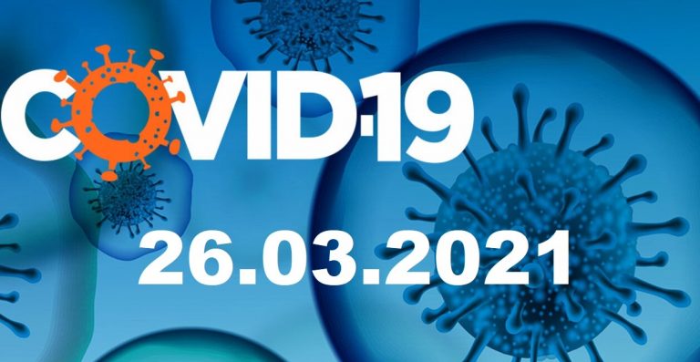 COVID-19 У ЯМНИЦЬКІЙ ГРОМАДІ СТАНОМ НА 26.03.2021
