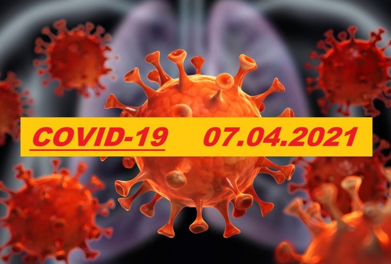 COVID-19 У ЯМНИЦЬКІЙ ГРОМАДІ СТАНОМ НА 07.04.2021