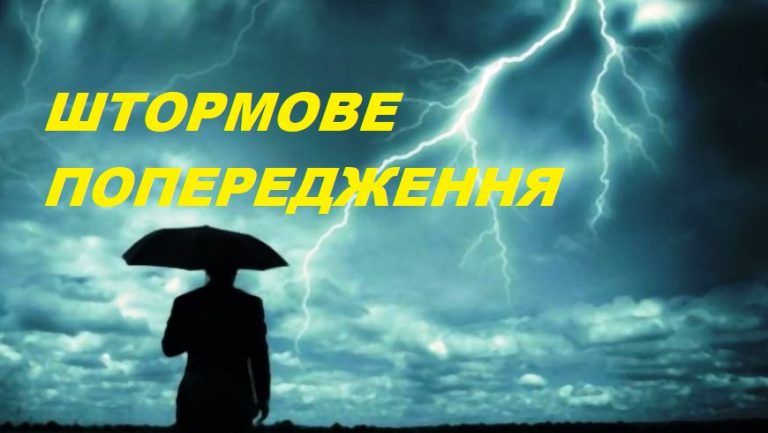 ШТОРМОВЕ (МЕТЕО) ПОПЕРЕДЖЕННЯ