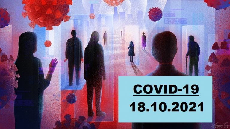 COVID-19 У ЯМНИЦЬКІЙ ГРОМАДІ СТАНОМ НА 18.10.2021