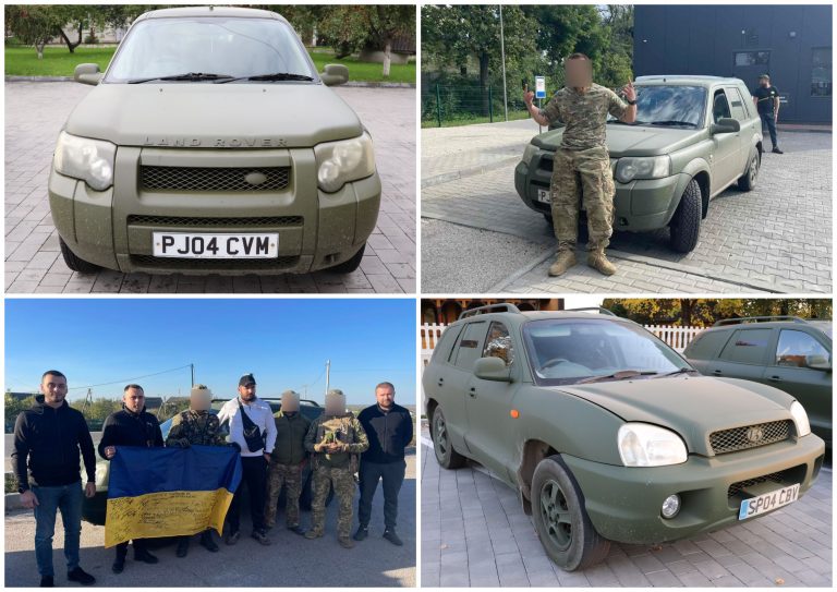 ДВА ПОЗАШЛЯХОВИКИ ВІД ЯМНИЧАН З АНГЛІЇ УЖЕ НА ПЕРЕДОВІЙ