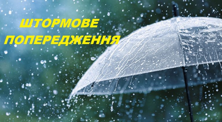 ШТОРМОВЕ (МЕТЕО) ПОПЕРЕДЖЕННЯ