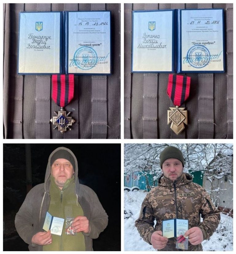 ЗАХИСНИКІВ З ЯМНИЦЬКОЇ ГРОМАДИ НАГОРОДИЛИ ПОЧЕСНИМИ ВІДЗНАКАМИ ГОЛОВНОКОМАНДУВАЧА ЗСУ