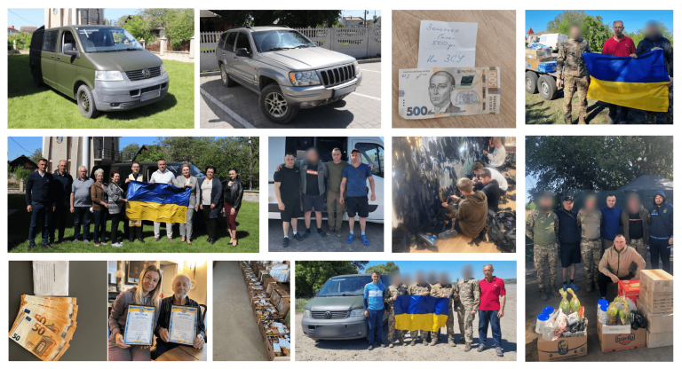 ЧЕРГОВІ ПОЇЗКИ НА ПЕРЕДОВУ З ПІДТРИМКОЮ ДЛЯ УКРАЇНСЬКИХ БІЙЦІВ