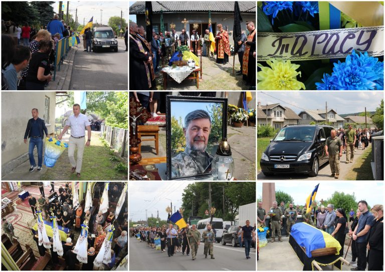 НАВІЧНО У НЕБЕСНІЙ ВАРТІ. У ЯМНИЦІ ПОПРОЩАЛИСЯ З ГЕРОЄМ ТАРАСОМ БИБИКОМ (ВІДЕО)