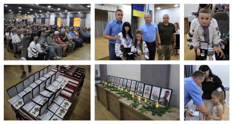 ГЕРОЇ ЯМНИЦЬКОЇ ГРОМАДИ ПОСМЕРТНО НАГОРОДЖЕНІ ПОЧЕСНИМИ ВІДЗНАКАМИ