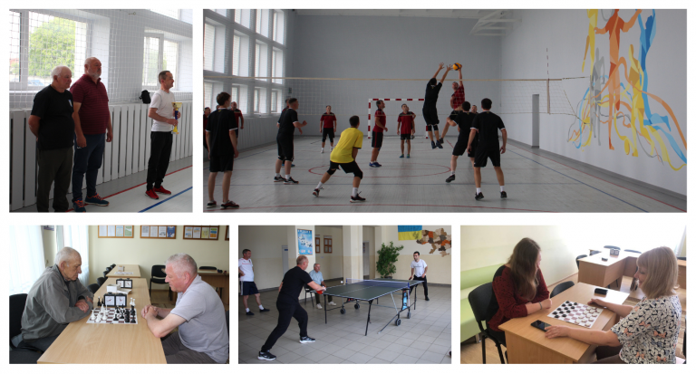 ВОЛЕЙБОЛ, НАСТІЛЬНИЙ ТЕНІС, ШАШКИ І ШАХИ. ВІДБІРКОВИЙ ЕТАП НА ВСЕУКРАЇНСЬКІ СПОРТИВНІ ІГРИ СЕРЕД КОМАНД ТГ УКРАЇНИ