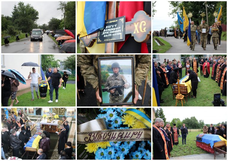 НАВІКИ У НЕБЕСНОМУ ВІЙСЬКУ. ПАВЛІВКА ПРОВЕЛА В ОСТАННЮ ДОРОГУ ВОЛОДИМИРА КОГУЧА (+ВІДЕО)