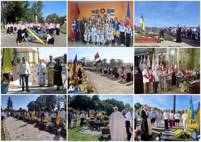 У ЯМНИЦЬКІЙ ТЕРИТОРІАЛЬНІЙ ГРОМАДІ НА 33 РІЧНИЦЮ НЕЗАЛЕЖНОСТІ ВІДДАЛИ ШАНУ ГЕРОЯМ УКРАЇНИ