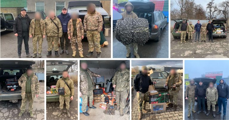 ПРОДОВЖУЄТЬСЯ ДОПОМОГА НАШИМ БІЙЦЯМ У ЗОНІ БОЙОВИХ ДІЙ