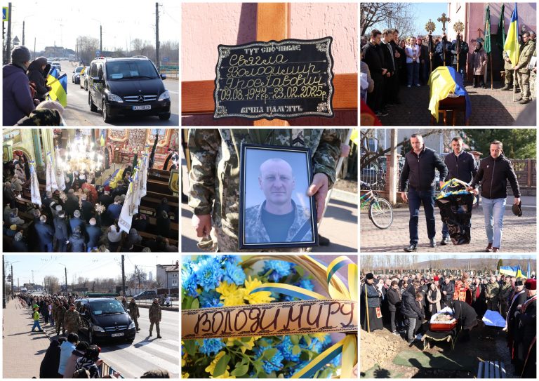 ДЕНЬ СКОРБОТИ ТА СУМУ. ЯМНИЧАНИ ПРОВЕЛИ В ОСТАННЮ ПУТЬ ВОЛОДИМИРА СВЯГЛУ (+відео)