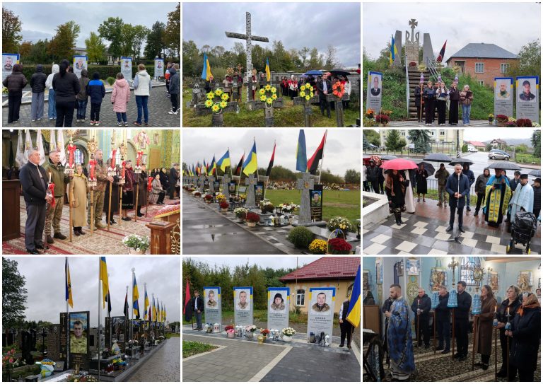 ЯМНИЦЬКА ГРОМАДА ВІДДАЛА ШАНУ ЗАХИСНИКАМ ТА ЗАХИСНИЦЯМ УКРАЇНИ
