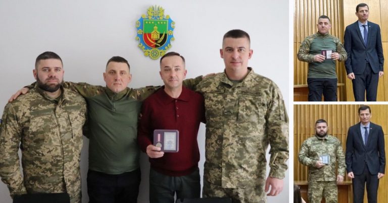 “ЛИЦАР БОЙОВОГО ЧИНУ”. ЗАХИСНИКІВ З ЯМНИЦЬКОЇ ГРОМАДИ НАГОРОДИЛИ ВІДЗНАКАМИ ОБЛАСНОЇ РАДИ
