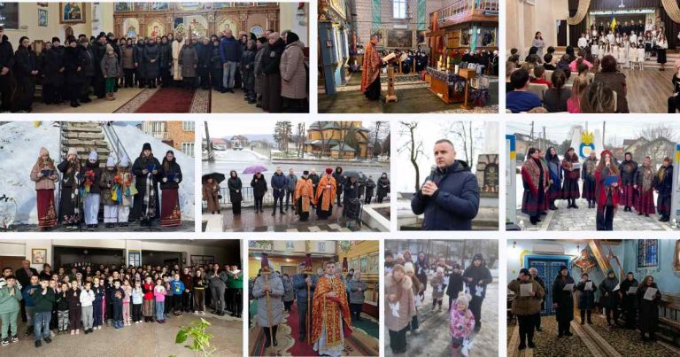 У ЯМНИЦЬКІЙ ТГ ДО РІЧНИЦІ ВІЙНИ ВШАНУВАЛИ ГЕРОЇВ ТА ПОМОЛИЛИСЯ ЗА УКРАЇНУ